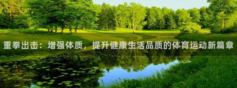 vsport体育：重拳出击：增强体质，提升健康生活品质的体育运动新篇章