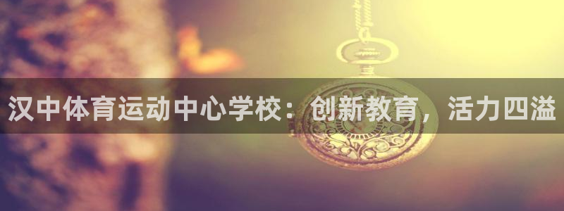 vsport体育在线官网：汉中体育运动中心学校：创新教育，活力四溢